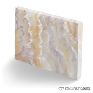 Artificial Stone Translucent Alabaster for Table Top