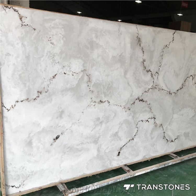 Artificial Wall Tiles Crystallized Stone Slabs