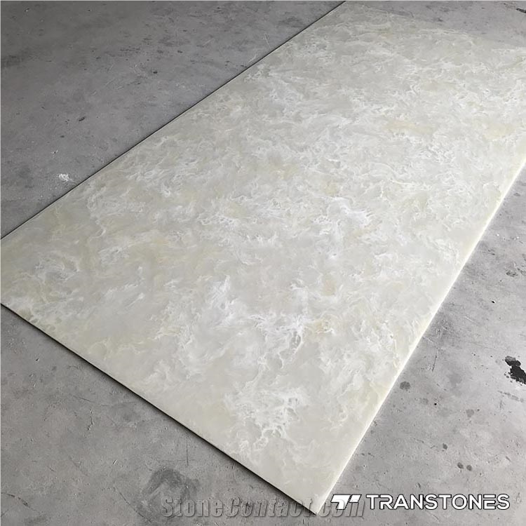 Faux Alabaster Panels Onyx Slabs for Kitchen Top from China