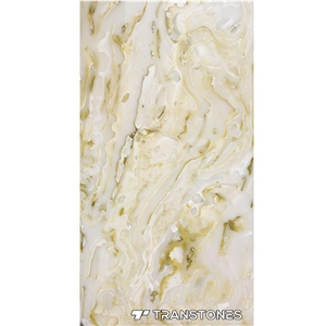 Faux Backlit Onyx Panel Alabaster Acrylic Sheets