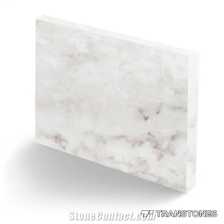 Faux Stone Backlit Alabaster for Wall Decors