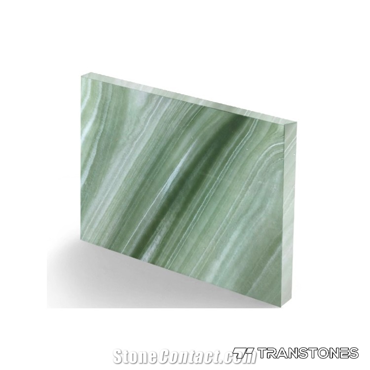 High Quality Polished Faux Alabaster Ceiling Panels