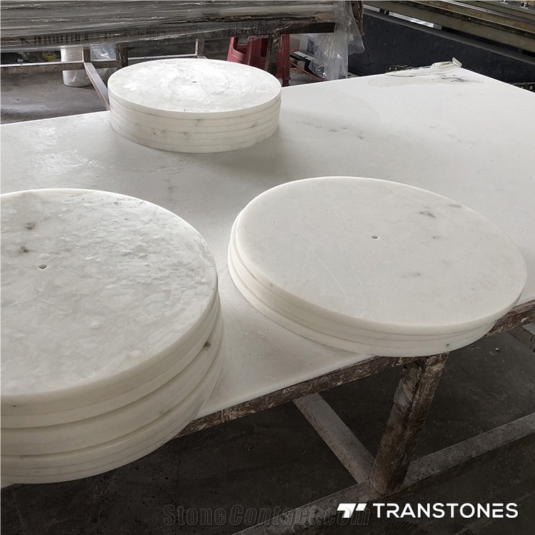 Resin Alabaster Round Shape Price for Home Decor