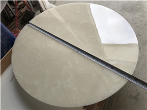 Round Artificial Stone Table Top