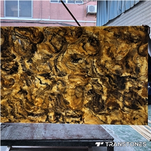 Translucent Faux Onyx Sheets Alabaster Ceiling Panels