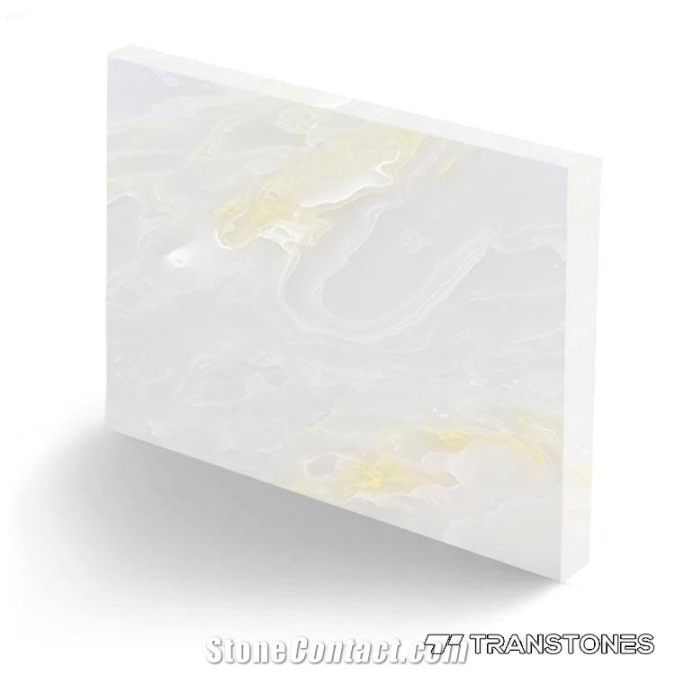 Translucent Faux Onyx Wall Panel for Interior Walls