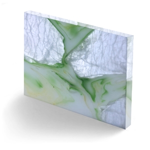 Translucent Green Onyx Slabs Price Faux Stone