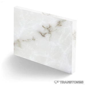Translucent Onyx Slabs Honed Alabaster Sheet