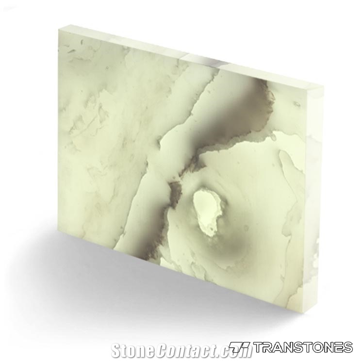Translucent Stone Panels Faux Alabaster Wall Decors