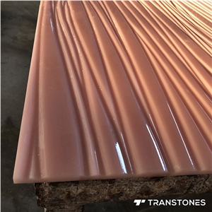 Transtones Customize Slab Curving Pattern for Wall