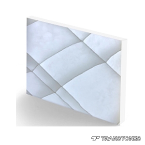Transtones Polished Faux Alabaster Ceiling Panels