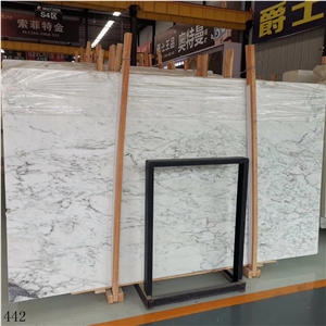 Bianco Venato Marble White Jade Stone Slab Tile