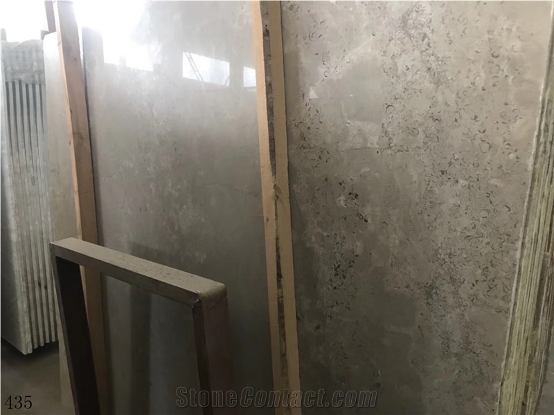 Common Grey Ash Marble Slab Tile