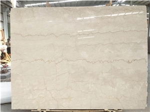 Botticino Beige Cream Marble Slab Wall Tiles Cover