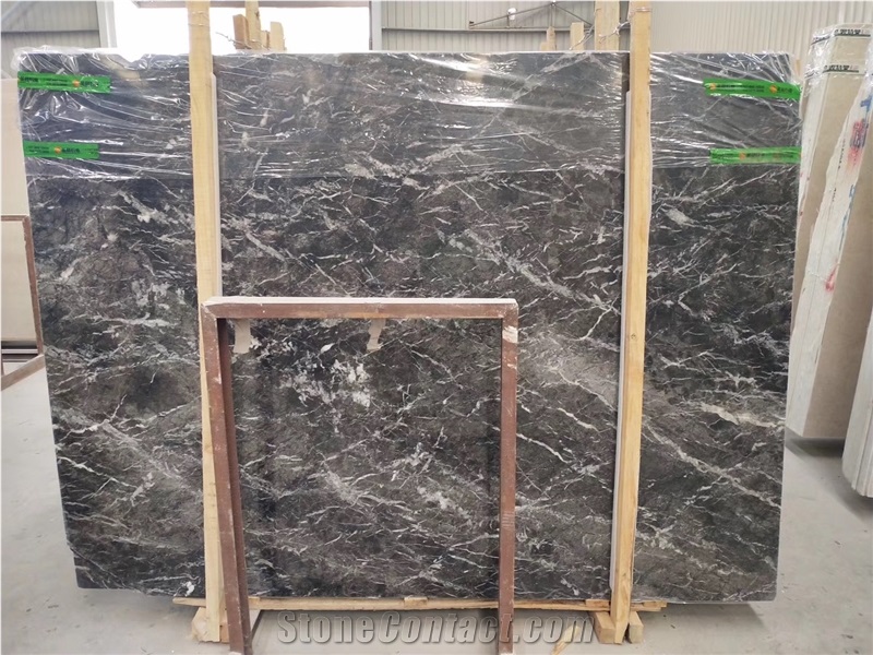 China Emperador Dark Grey Marble Floor Tiles Panel