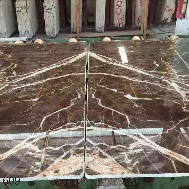 China Louis Red Agate Onyx Marble Slab Tile Floor