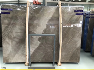 China Sandy Gold Brick Grey Marble Slab Wall Tile