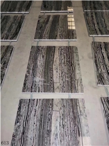 Da Vinci Brown Wooden Marble Slab Floor Tile Wall
