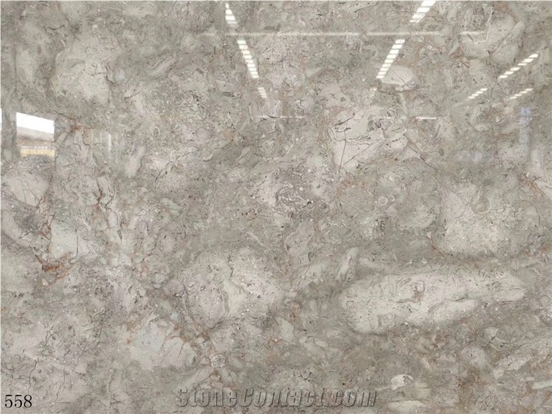 Grey Sonata Marble Shangri-La Gray Marble Slab
