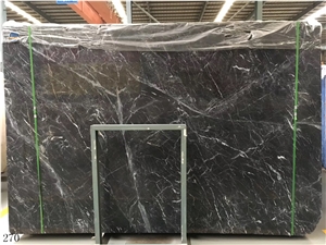 Italy Black White Vein Marble Slabs for Countertop