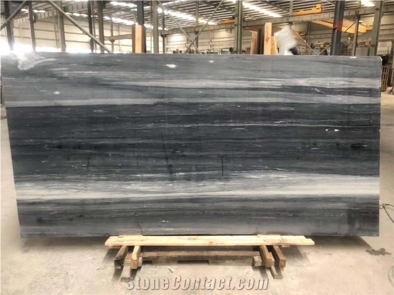 Italy Palissandro Blue Marble Tiles Galaxy Slabs