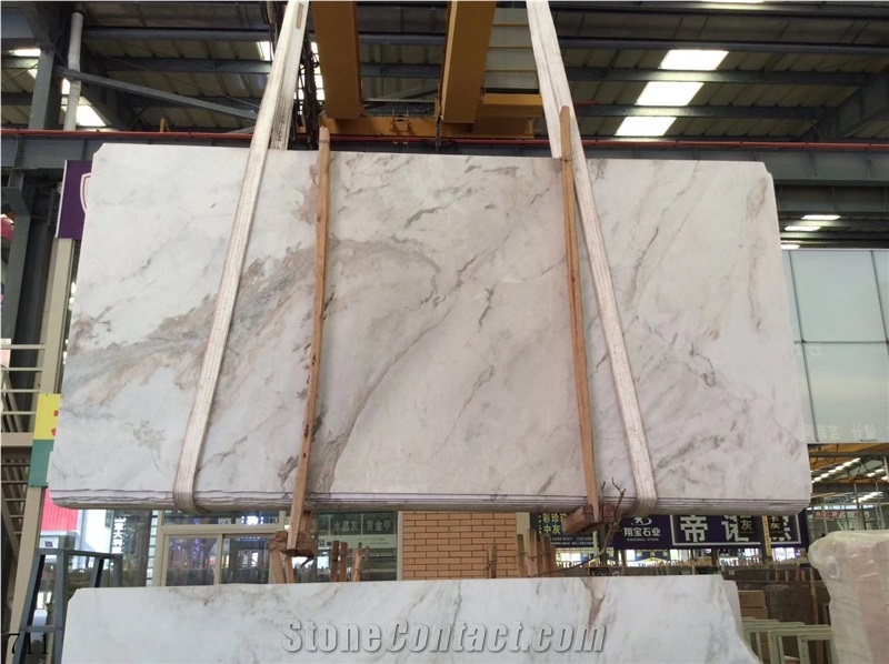Onix Cass White Marble Sinkmar Stone Slab Tile