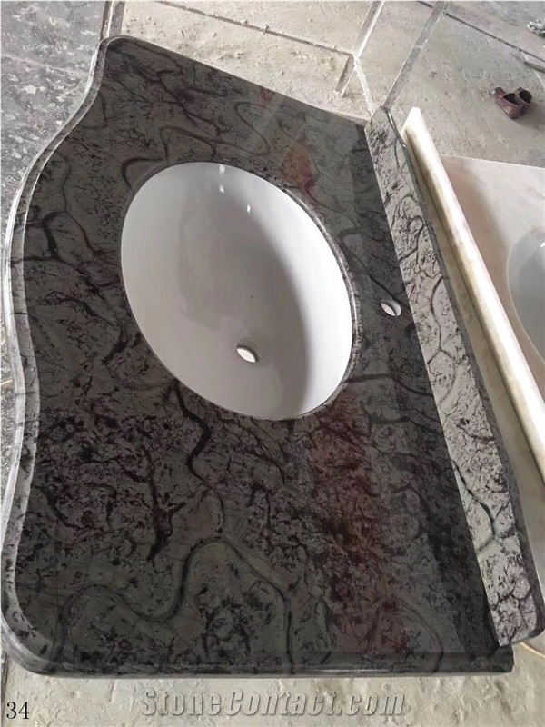 Turtle Venato Marble Bathroom Bath Vanity Top