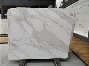 White Calacatta Vein Marble Slabs for Table Top