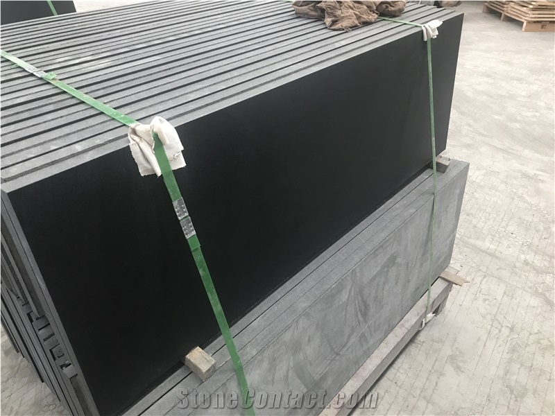 Absolute Black Granite for Countertop Floor