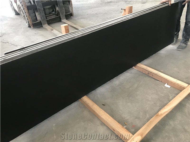 China Absolute Black Basalt Wall Countertop