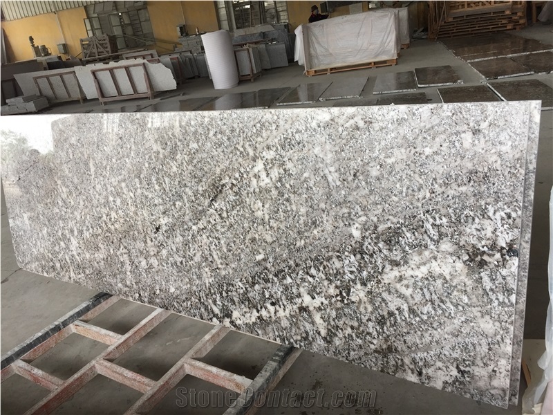 Prefab Bianco Antico White Granite Countertops