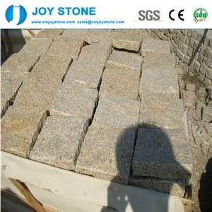 Chinese G682 Yellow Granite Cubic Paving Stone
