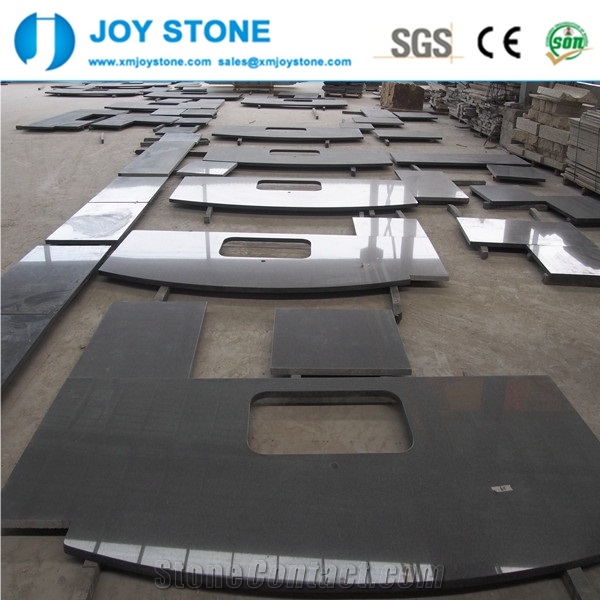 Manufacturers Chinese G654 Blac Granite Countertop