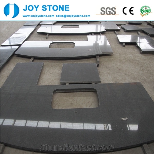Manufacturers Chinese G654 Blac Granite Countertop