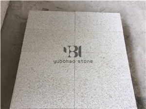 China G682 Yellow Cubestone Walkway Paving Granite