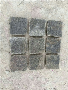 Black Horseshoe Stone Pavers Floor Stone