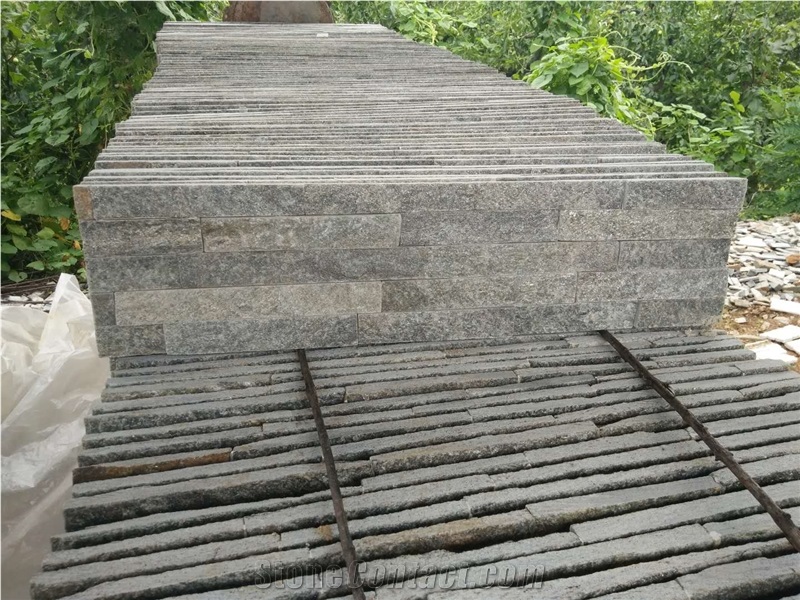 China Green Quartzite Cultured Stone Wall Panel