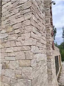 China Yellow Slate Ledge Stone Thick Stone