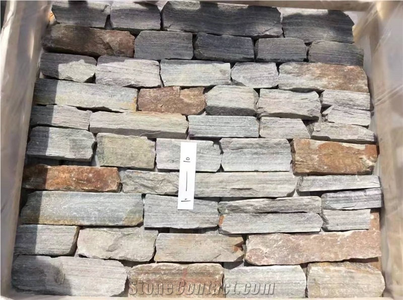 Multicolor Loose Stone Wall Stone Boulder Strip