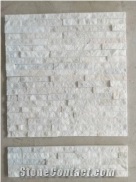Split Culture Stone White Quartzite Wall Stone
