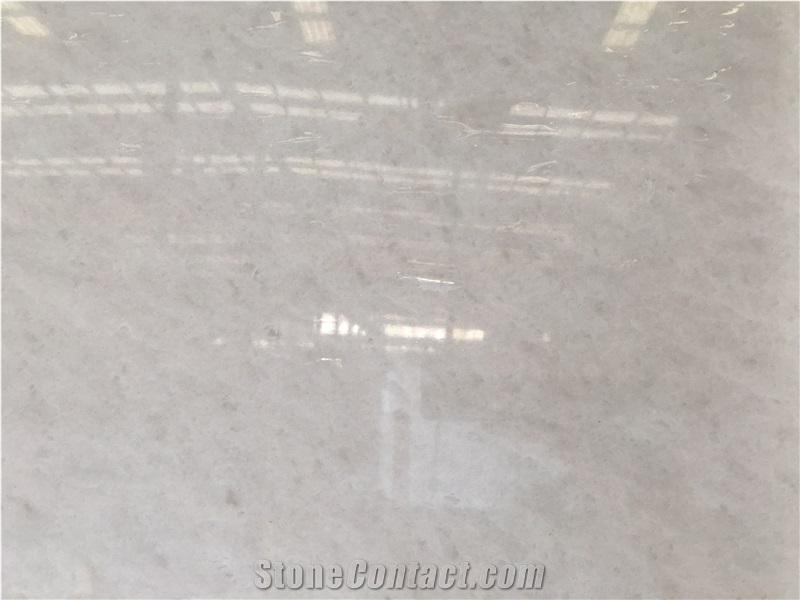 Polished Crystal White Marble Slabs Wall Cladding