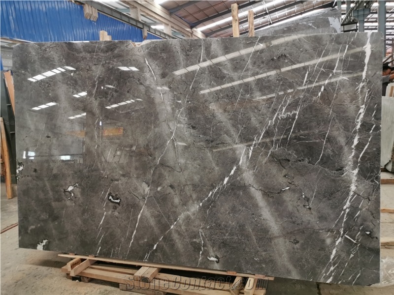 Rolex Grey Marble Slabs for Floor Covering