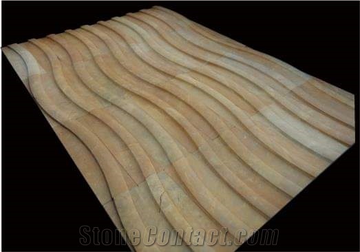 3d Stone Cnc Carved Wall Panel