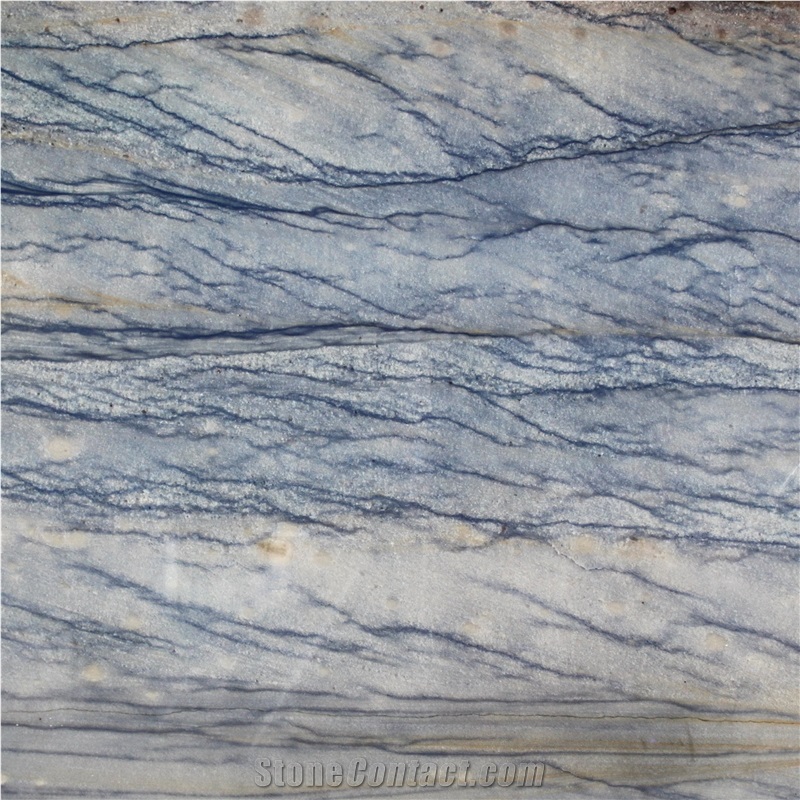 Blue Fantasy Ocean Blue Quartzite Polished Slabs
