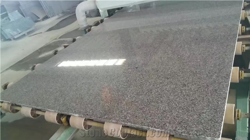 China Granite Wulian Flower Red Polished Tiles