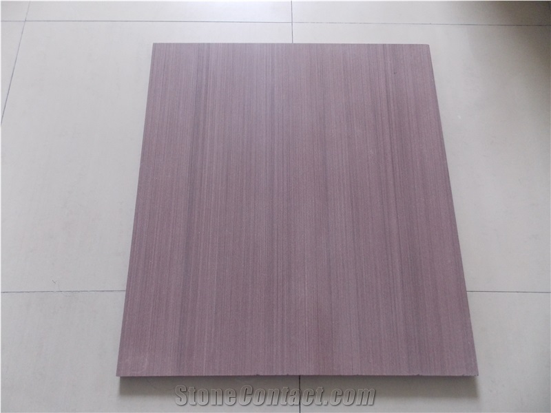 Factory Sales Purple Natural Sandstone Floor Tiles