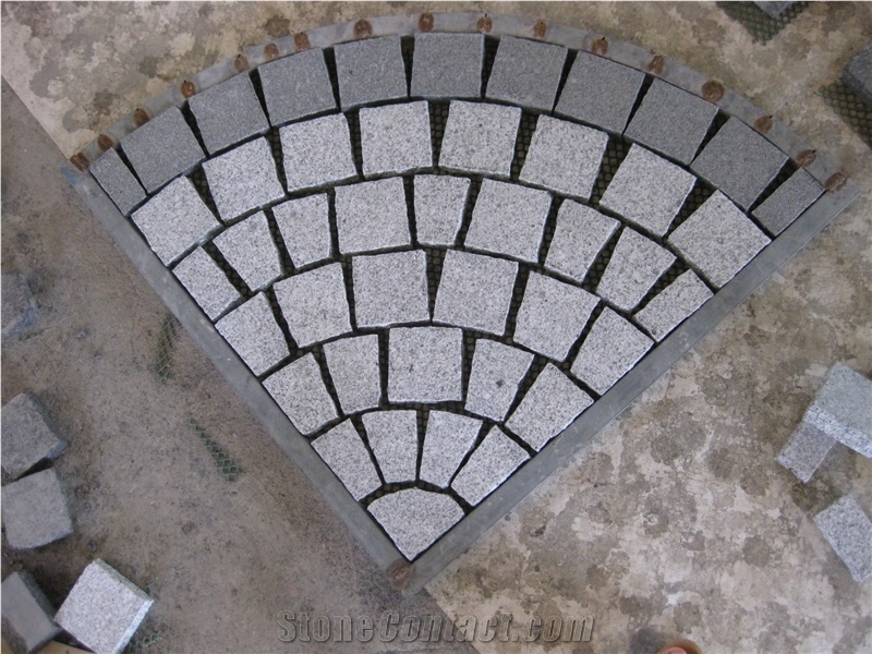 G654 G603 Granite Pavement Used Brick Cube Stone