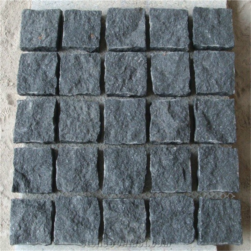 G684 Granite Pavement Used Brick Cube Stones
