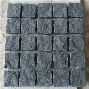 Mesh Cubestone Paver G684 Granite Exterior Pattern