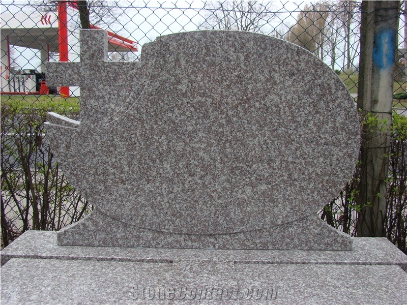 Poland Style Granite Headstones and Tombstones